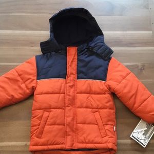 Rothschild Orange Winter Coat